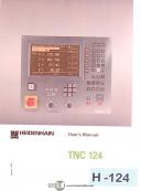Heidenhain-Heidenhain TNC 124, Control Programming and Operations Manual-TNC-TNC 124-01